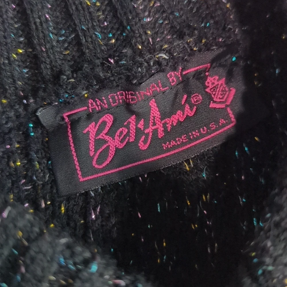 Bel Ami True Vintage Made in USA Knit Sweater - Picture 3 of 6